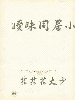 暧昧同居小说封面