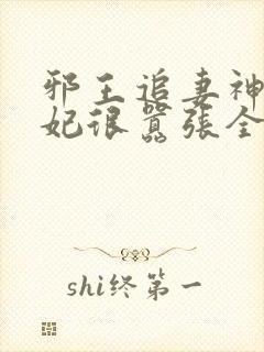 邪王追妻神医狂妃很嚣张全文免费