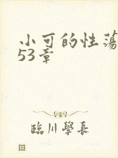 小可的性荡生活53章