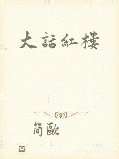 大话红楼封面