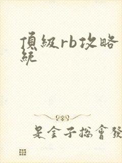 顶级rb攻略系统