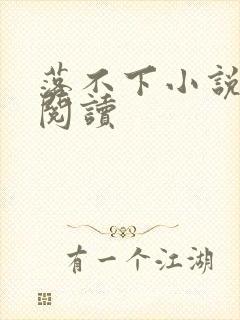 落不下小说全文阅读