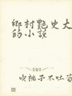 乡村艳史大肉榛的小说