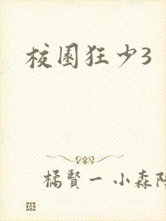 校园狂少3