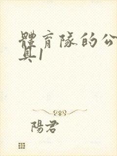 体育队的公用玩具1