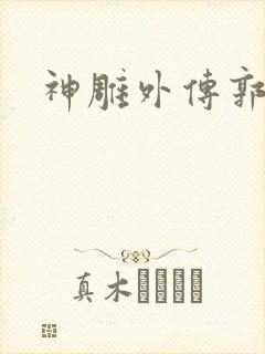 神雕外传郭襄封面