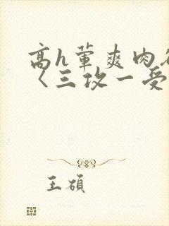 高h荤爽肉欲文〈三攻一受〉视频
