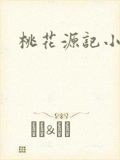 桃花源记小说封面