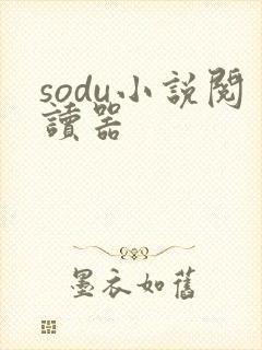 sodu小说阅读器