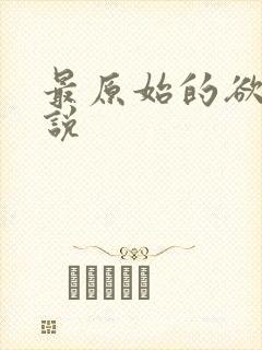 最原始的欲望小说