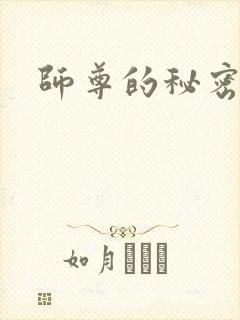 师尊的秘密封面