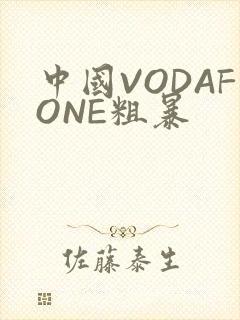 中国VODAFONE粗暴