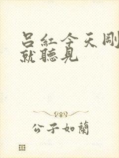 吕红今天刚进门就听见