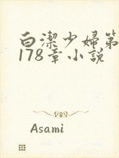 白洁少妇第1一178章小说