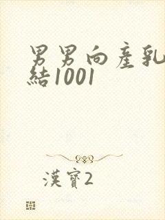 男男向产乳文小结1001封面
