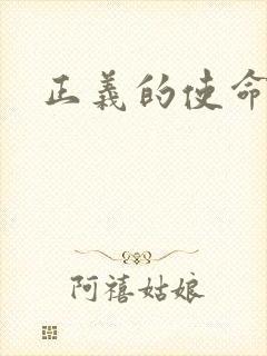 正义的使命小说