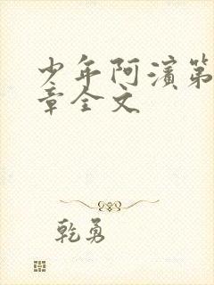 少年阿滨第13章全文