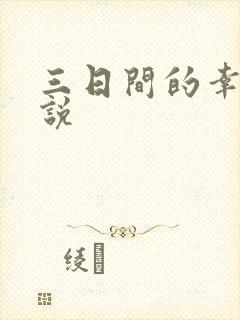 三日间的幸福小说