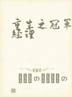 重生之冠军篮球经理