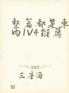 整篇都是车的多肉1V4推荐封面