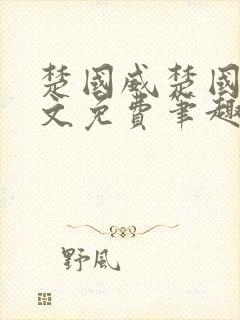 楚国威楚国萍全文免费笔趣阁小说封面