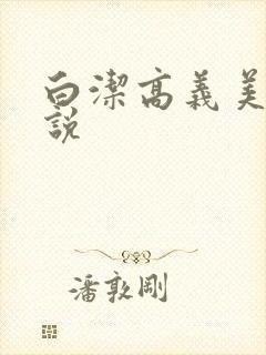 白洁高义美红小说