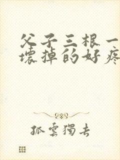 父子三根一起会坏掉的好疼