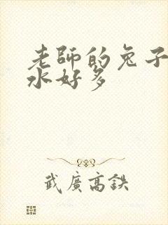 老师的兔子好软水好多