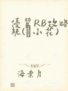 优质RB攻略系统(寀小花)