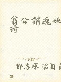 翁公销魂姚瑶琦琦