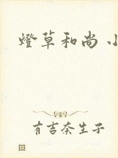 灯草和尚 小说封面