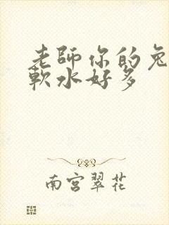 老师你的兔子好软水好多封面