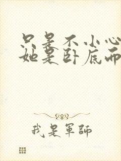 只是不小心发现她是卧底而已