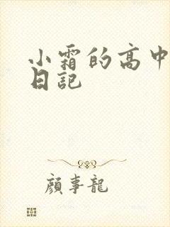 小霜的高中成长日记封面