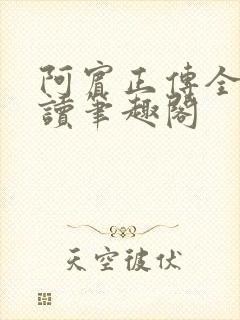 阿宾正传全文阅读笔趣阁