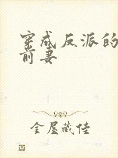 穿成反派的炮灰前妻