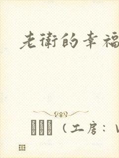 老卫的幸福生活封面