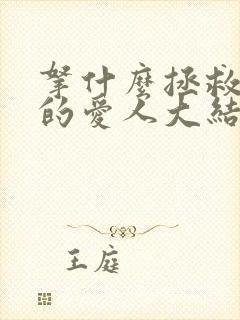 拿什么拯救你我的爱人大结局