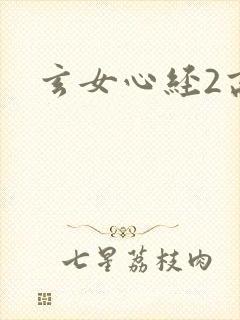 玄女心经2高潮