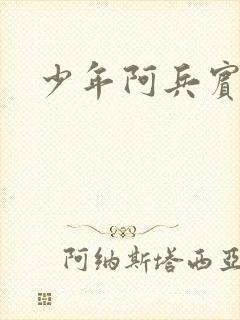 少年阿兵宾封面
