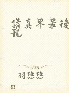 修真界最后一条龙