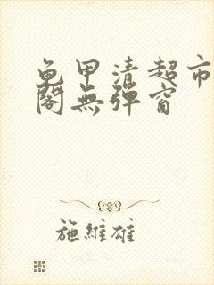 龟甲清超市笔趣阁无弹窗封面