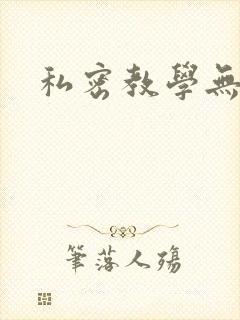 私密教学无删减封面