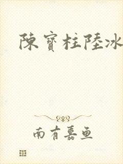 陈宝柱陆冰嫣封面