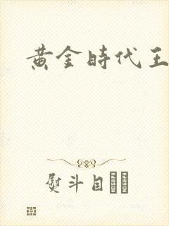 黄金时代王小波封面