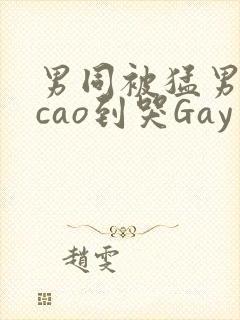 男同被猛男房东cao到哭Gay封面