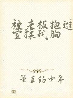 被老板抱进办公室揉我胸