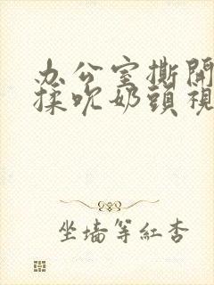 办公室撕开奶罩揉吮奶头视频