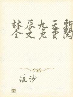 林辰九天斩神诀全文免费阅读笔趣阁