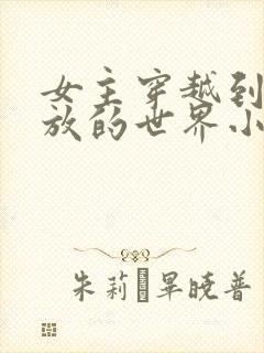 女主穿越到很开放的世界小说